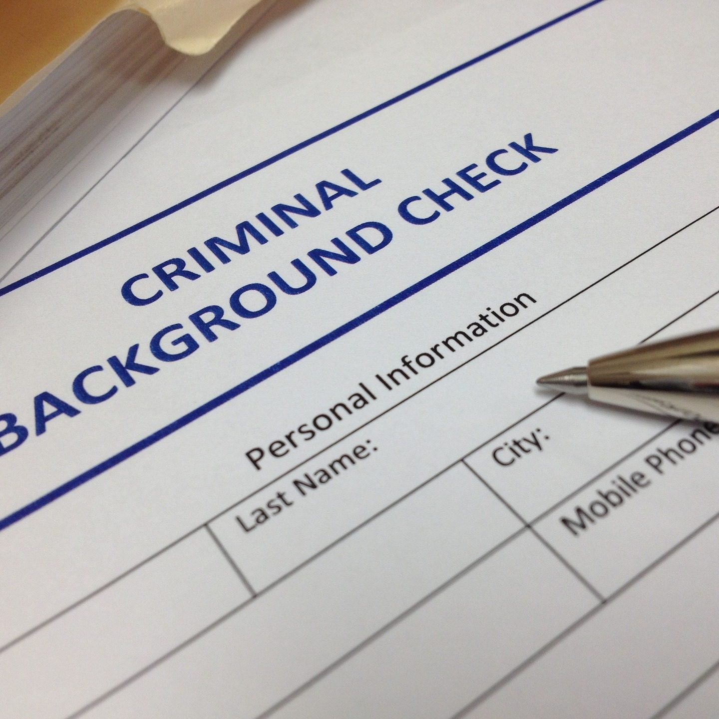 criminal record background expunge